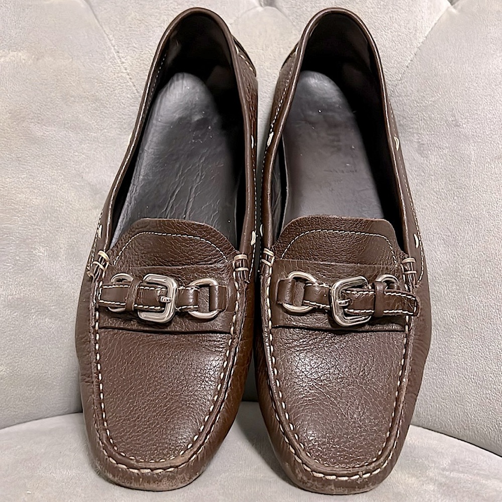 100% Authentic Prada womens driver flat shoes